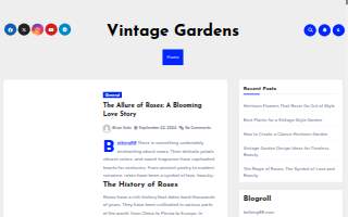 Vintage Gardens Wedding Chapel and Event Center website