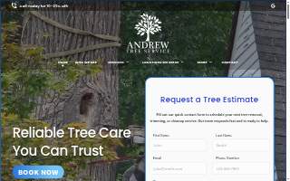 Andrew Tree Service LLC website