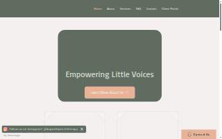 Bagwell Speech Therapy website