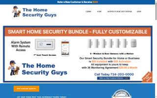 The Home Security Guys of Garden City website