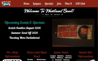 Westland Bowl website