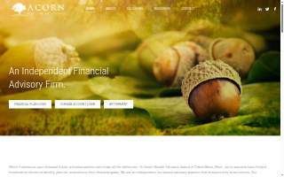 Acorn Wealth Advisors website