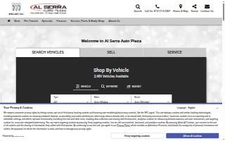 Al Serra Auto Plaza website