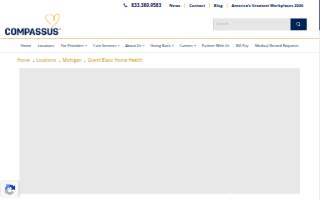 Compassus Home Health of Grand Blanc website