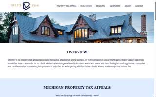 Delzer Legal website