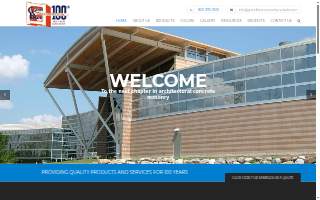 Grand Blanc Cement Products website