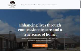 Grand Blanc Fields Assisted Living website