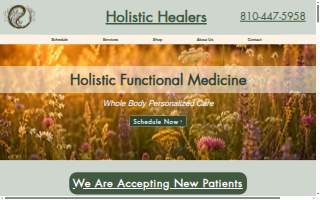 Holistic Healers website