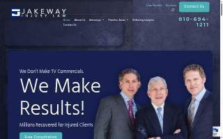 Jakeway Injury Law website