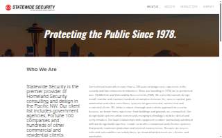 StateWide Security LLC website