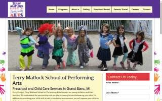 Terry Matlock School of Performing Arts website