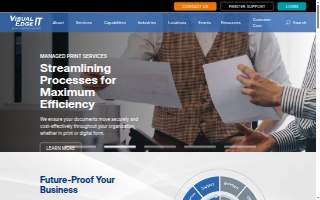 Visual Edge IT Grand Blanc website