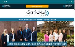 Comprehensive Ear & Hearing of Grand Haven website