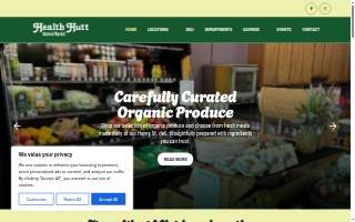 Health Hutt Natural Market - Grand Haven website