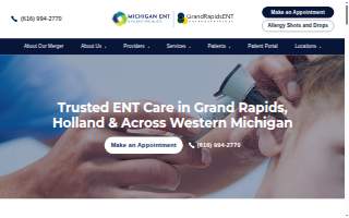 Michigan ENT & Allergy Specialists website