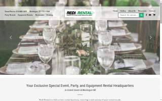 Redi Rental of Grand Haven website
