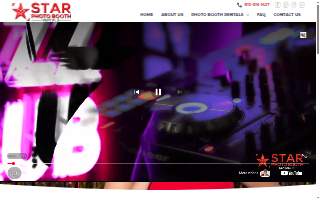 Star Photo Booth Rentals, LLC of Grand Haven website