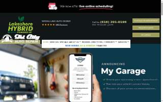 Tri City Auto Repair website