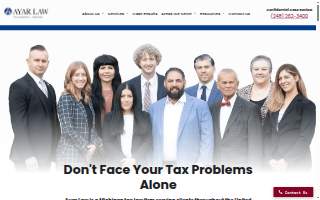 Ayar Law of Grand Rapids website
