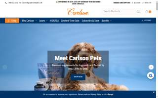 Carlson Eye Care website
