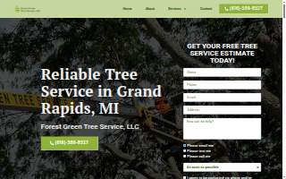 Forest Green Tree Service LLC website