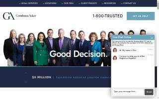 Goodman Acker P.C. of Grand Rapids website