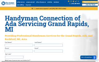 Handyman Connection of Ada Servicing Grand Rapids website