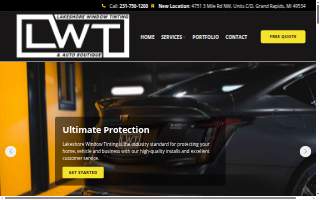 Lakeshore Window Tinting & Auto Boutique of Grand Rapids website