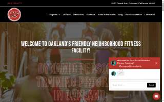 Next Level Personal Training of Grand Rapids website