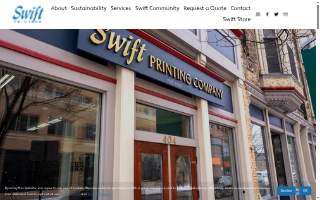 Swift Printing website