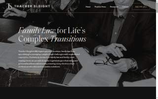 Thacker Sleight PC of Grand Rapids website