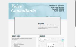 Voice Consultants of Grand Rapids website