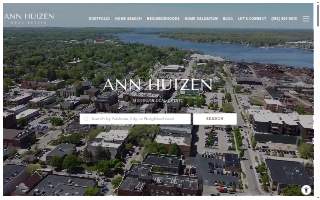 Ann Huizen Real Estate website