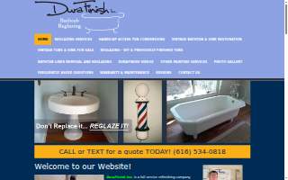 Durafinish website