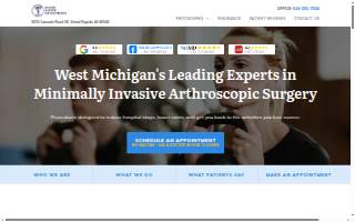 Grand Rapids Orthopedics of Grandville website