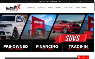 MotorMax of GR website
