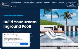 Premier Pools & Spas of Grandville website