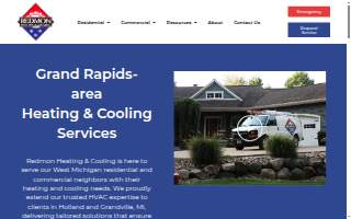 Redmon Heating & Cooling website