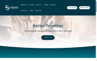 Synergy Behavioral Health website