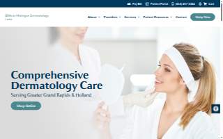 The Skin Revitalizing Center website