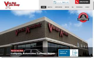 Van Eck Auto Body of Jenison website