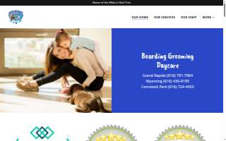 Wash & Wags Pet Grooming of Grandville website