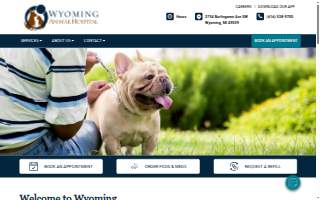 Wyoming Animal Hospital website