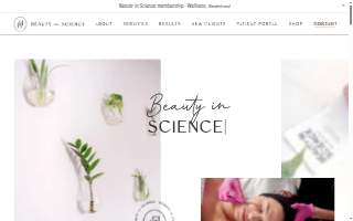 Beauty in Science website