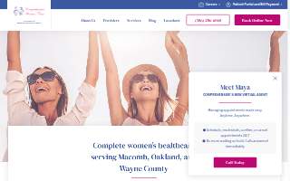 Comprehensive Woman's Care of Grosse Pointe Woods website