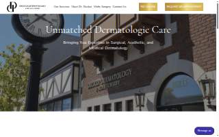 Decker Dermatology & Mohs Surgery website