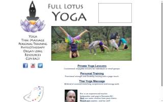 Full Lotus Yoga website
