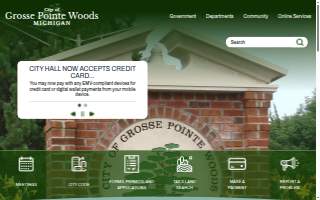 Grosse Pointe Woods City Clerk website