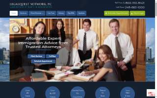 Legalquest Network, P.C. of Grosse Pointe Woods website