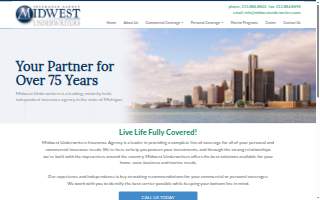 Midwest Underwriters Insurance website